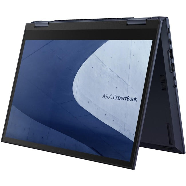 Asus ExpertBook B7 Flip B7402F B7402FBA-Q73P-CB 14" Touchscreen Convertible 2 in 1 Notebook - Intel Core i7 12th Gen i7-1260P Dodeca-core (12 Core) 2.10 GHz - 32 GB Total RAM - 1 TB SSD - Star Black