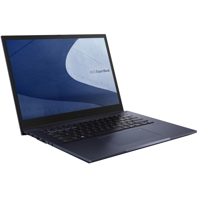 Asus ExpertBook B7 Flip B7402F B7402FVA-P73T-CB 14" Touchscreen Convertible 2 in 1 Notebook - Intel Core i7 13th Gen i7-1360P Dodeca-core (12 Core) 2.20 GHz - 32 GB Total RAM - 1 TB SSD - Star Black